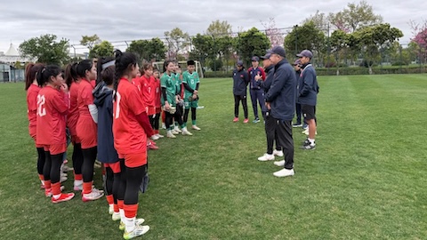 ĐT U20 nữ Việt Nam bắt đầu chuyến tập huấn Trung Quốc